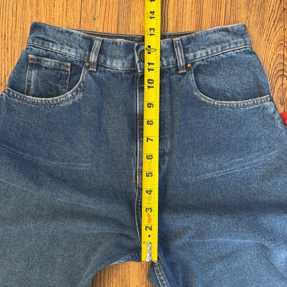 NWT A.W.A.K.E. Mode Recycled Rounded Jeans Barrel Leg size 36 FR NEW - Picture 15 of 16